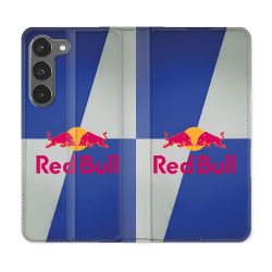 Housse Cuir Portefeuille Pour Samsung Galaxy A36 5G Red Bull Classique