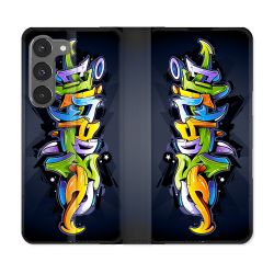Housse Cuir Portefeuille Pour Samsung Galaxy A36 5G Street Art Graffiti