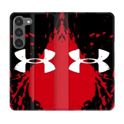 Housse Cuir Portefeuille Pour Samsung Galaxy A36 5G Under Armour