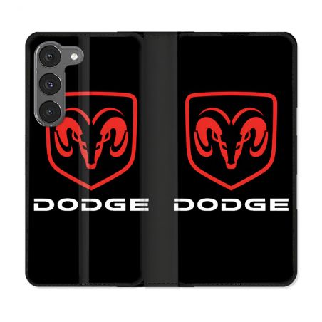 Housse Cuir Portefeuille Pour Samsung Galaxy A56 5G Dodge