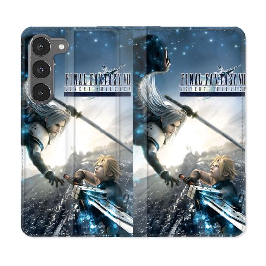 Housse Cuir Portefeuille Pour Samsung Galaxy A56 5G Final Fantaisy