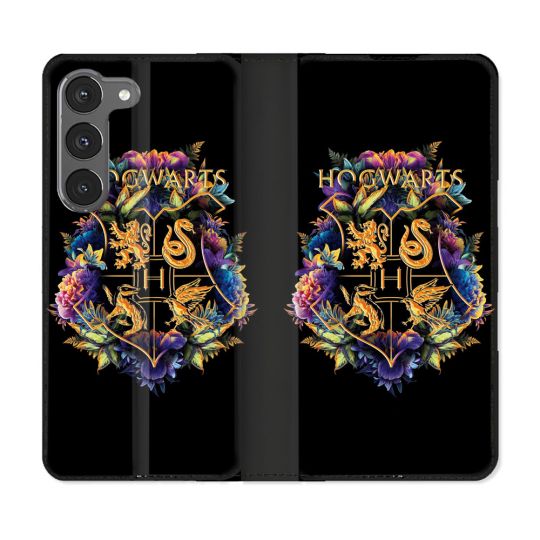Housse Cuir Portefeuille Pour Samsung Galaxy A56 5G Harry Potter Hogwarts