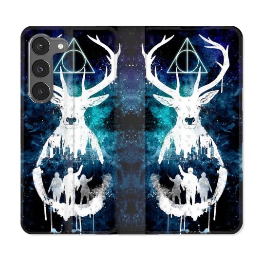 Housse Cuir Portefeuille Pour Samsung Galaxy A56 5G Harry Potter Patronome