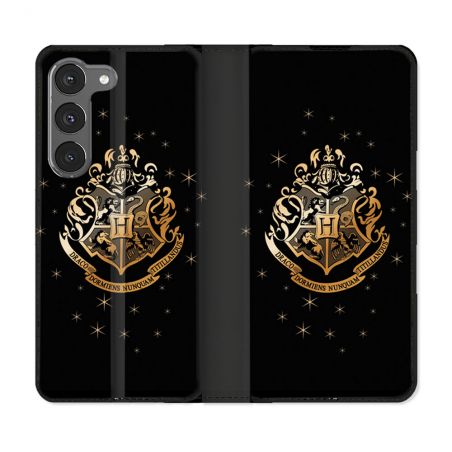 Housse Cuir Portefeuille Pour Samsung Galaxy A56 5G Harry Potter Poudlard