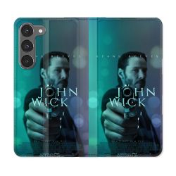Housse Cuir Portefeuille Pour Samsung Galaxy A56 5G John Wick