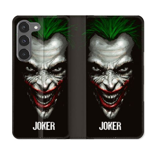Housse Cuir Portefeuille Pour Samsung Galaxy A56 5G Joker Noir