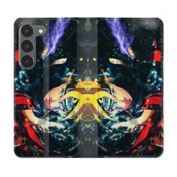 Housse Cuir Portefeuille Pour Samsung Galaxy A56 5G Manga Boruto Eclair