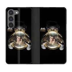 Housse Cuir Portefeuille Pour Samsung Galaxy A56 5G Musique Jul Affiche