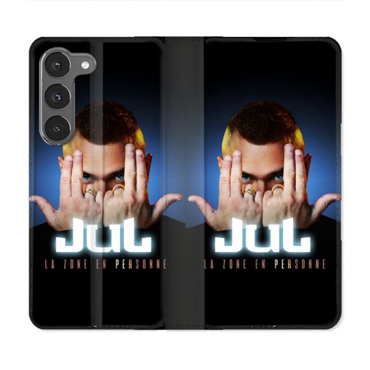 Housse Cuir Portefeuille Pour Samsung Galaxy A56 5G Musique Jul Signe