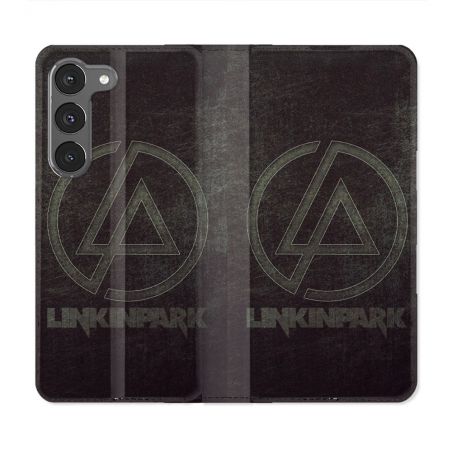 Housse Cuir Portefeuille Pour Samsung Galaxy A56 5G Musique Rock Linkin Park