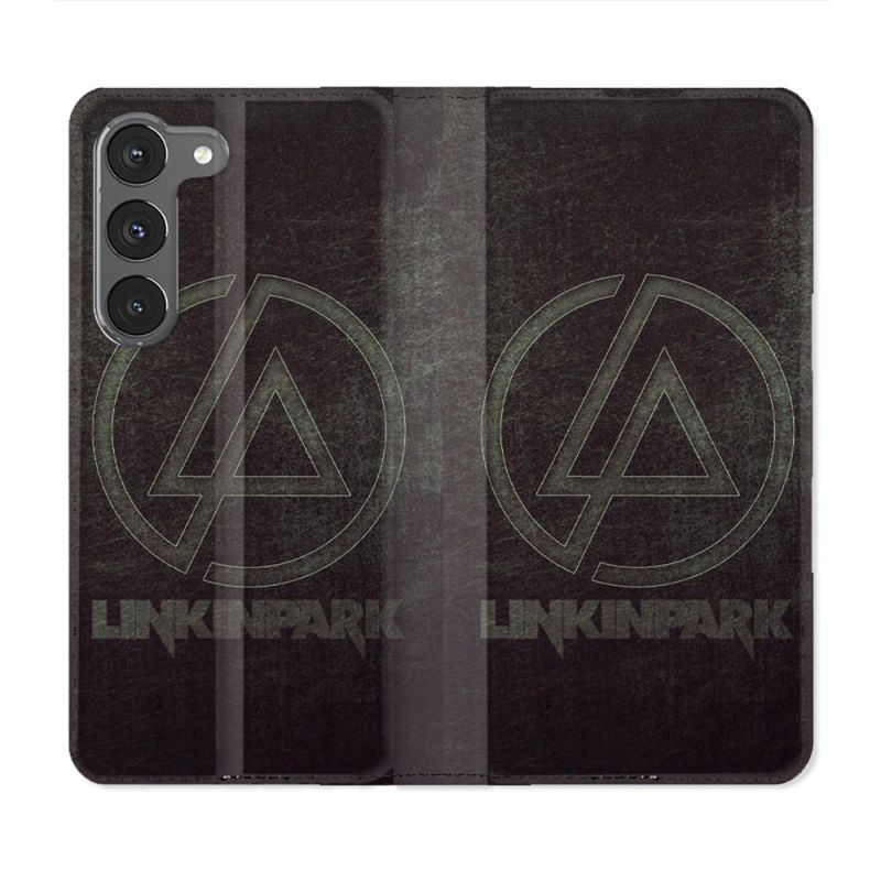 Housse Cuir Portefeuille Pour Samsung Galaxy A56 5G Musique Rock Linkin Park