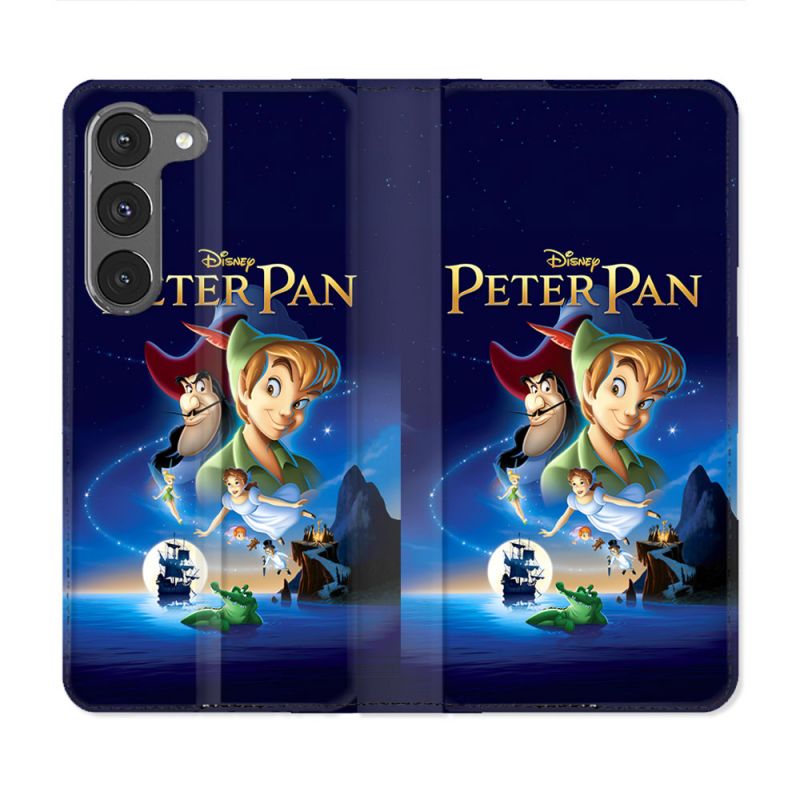 Housse Cuir Portefeuille Pour Samsung Galaxy A56 5G Peter Pan Affiche