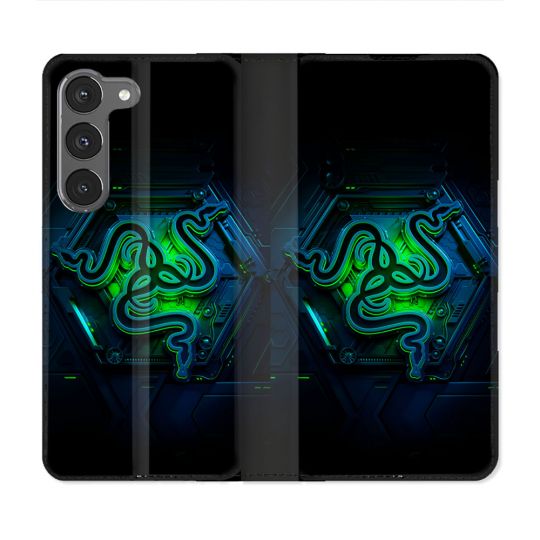 Housse Cuir Portefeuille Pour Samsung Galaxy A56 5G Razer