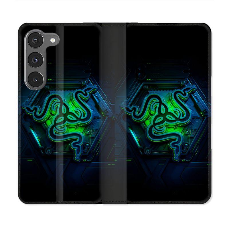 Housse Cuir Portefeuille Pour Samsung Galaxy A56 5G Razer