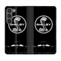Housse Cuir Portefeuille Pour Samsung Galaxy A56 5G Shelby