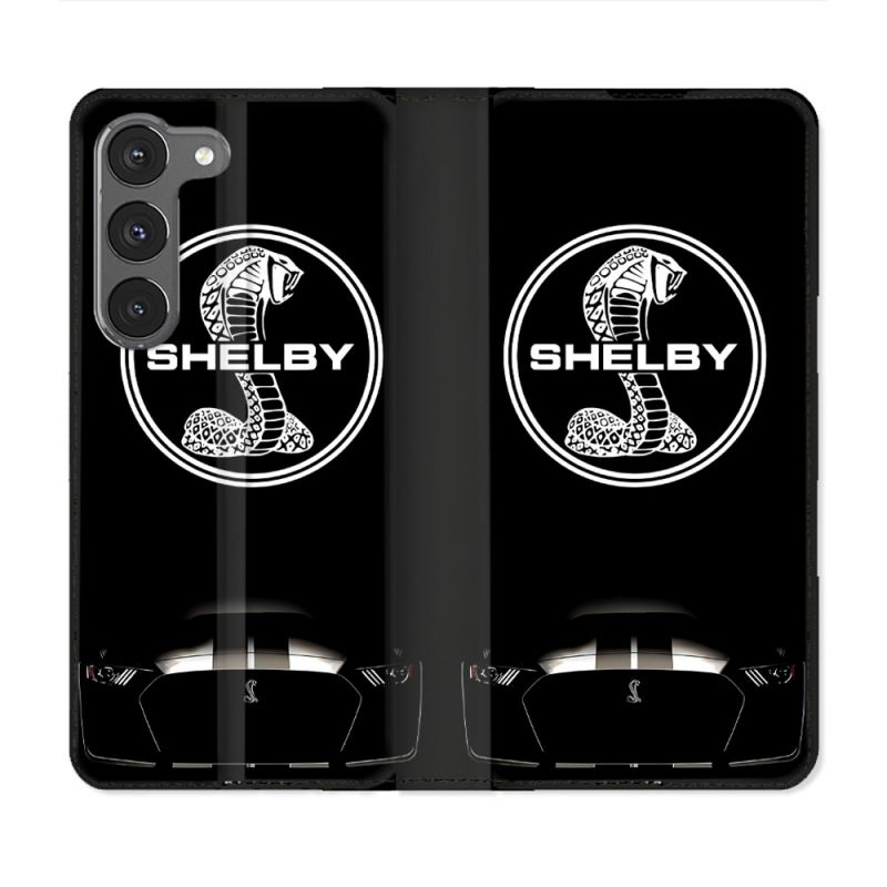 Housse Cuir Portefeuille Pour Samsung Galaxy A56 5G Shelby