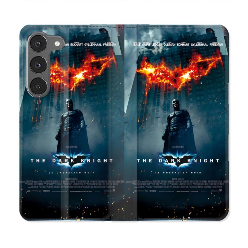 Housse Cuir Portefeuille Pour Samsung Galaxy A56 5G The Dark Night