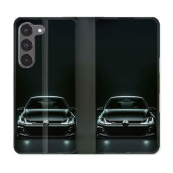 Housse Cuir Portefeuille Pour Samsung Galaxy A56 5G Volkwagen Golf GTI