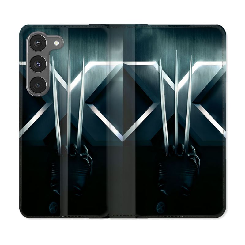 Housse Cuir Portefeuille Pour Samsung Galaxy A56 5G Xmen