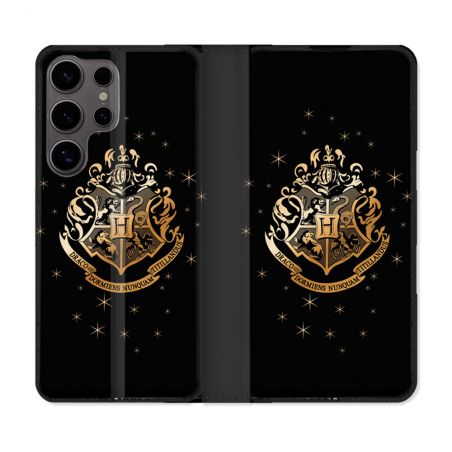 Housse Cuir Portefeuille Pour Samsung Galaxy S25 Harry Potter Poudlard