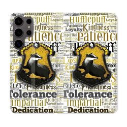 Housse Cuir Portefeuille Pour Samsung Galaxy S25 Harry Potter Poursouffle