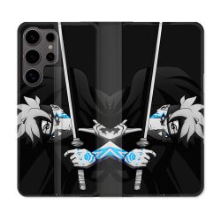Housse Cuir Portefeuille Pour Samsung Galaxy S25 Manga Boruto Epée
