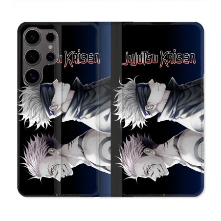 Housse Cuir Portefeuille Pour Samsung Galaxy S25 Manga Jujutsu Kaisen