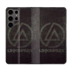 Housse Cuir Portefeuille Pour Samsung Galaxy S25 Musique Rock Linkin Park