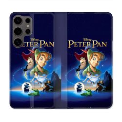 Housse Cuir Portefeuille Pour Samsung Galaxy S25 Peter Pan Affiche