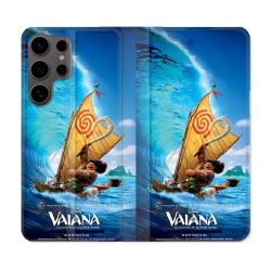 Housse Cuir Portefeuille Pour Samsung Galaxy S25 Vaiana
