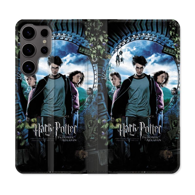Housse Cuir Portefeuille Pour Samsung Galaxy S25 PLUS Harry Potter Azkaban