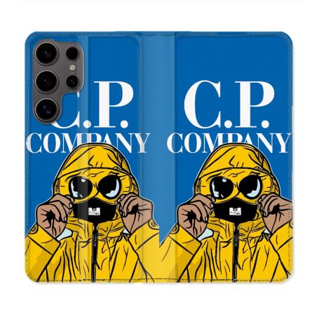 Housse Cuir Portefeuille Pour Samsung Galaxy S25 ULTRA CP Company