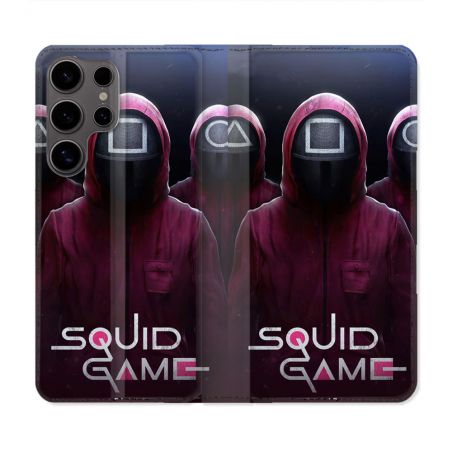 Housse Cuir Portefeuille Pour Samsung Galaxy S25 ULTRA Squid Game