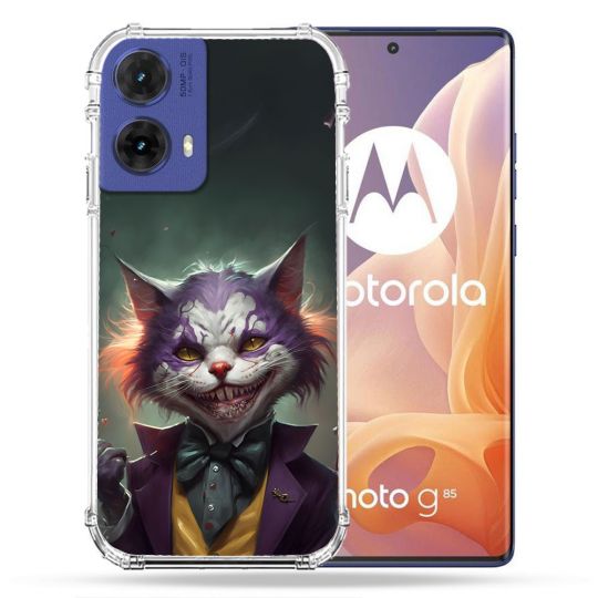 Coque Renforcée Pour Motorola G85 5G Animal Chat Joker