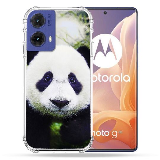 Coque Renforcée Pour Motorola G85 5G Animal Panda Color
