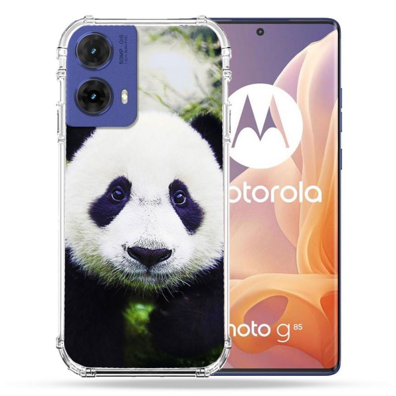 Coque Renforcée Pour Motorola G85 5G Animal Panda Color