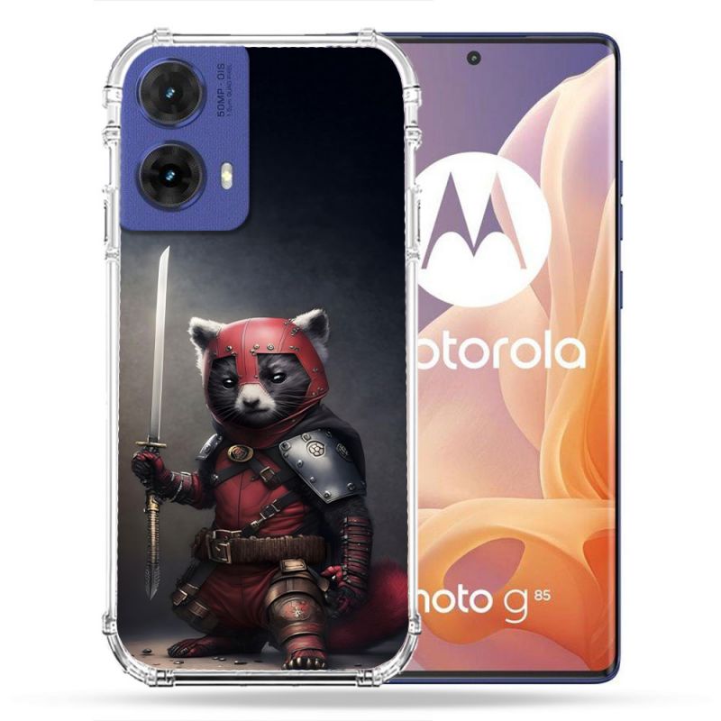 Coque Renforcée Pour Motorola G85 5G Animal Raton Samouraï