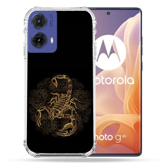 Coque Renforcée Pour Motorola G85 5G Animal Scorpion Fresque