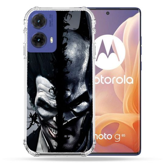 Coque Renforcée Pour Motorola G85 5G Batman Joker