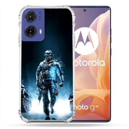 Coque Renforcée Pour Motorola G85 5G Call Of Duty Guerrier