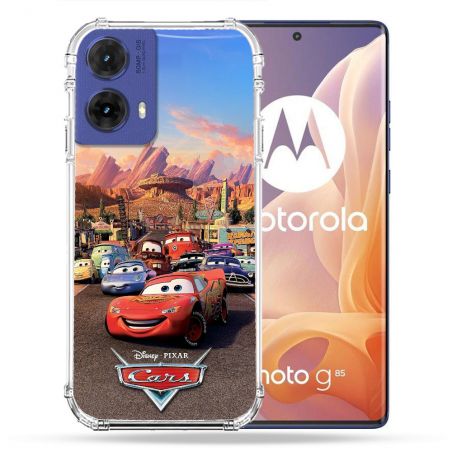 Coque Renforcée Pour Motorola G85 5G Cars Affiche