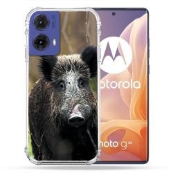 Coque Renforcée Pour Motorola G85 5G Chasse Sanglier bois