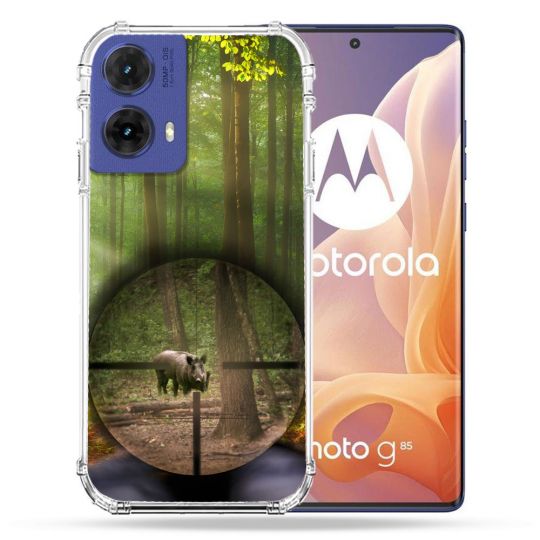 Coque Renforcée Pour Motorola G85 5G Chasse Sanglier Viseur