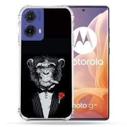 Coque Renforcée Pour Motorola G85 5G Decale Singe Mafia