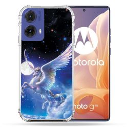 Coque Renforcée Pour Motorola G85 5G Fantastique Licorne Céleste
