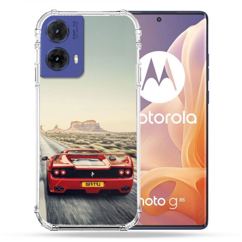Coque Renforcée Pour Motorola G85 5G Ferrari F50