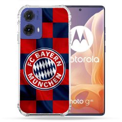 Coque Renforcée Pour Motorola G85 5G Foot Bayern Munich Carreaux