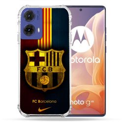 Coque Renforcée Pour Motorola G85 5G Foot FC Barcelone Vintage