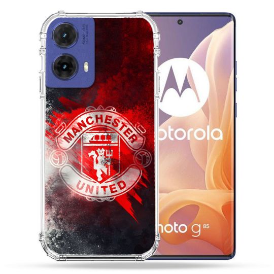 Coque Renforcée Pour Motorola G85 5G Foot Manchester United