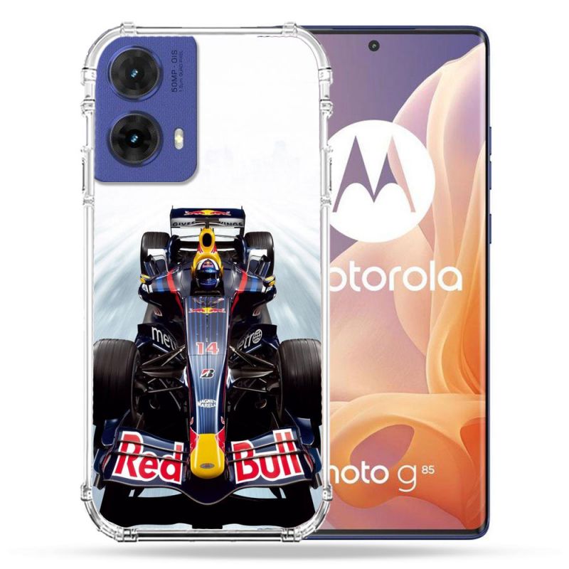 Coque Renforcée Pour Motorola G85 5G Formule 1 F1 Red Bull